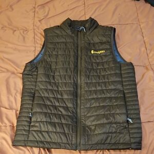 Cotopaxi Olive Quilted Vest
